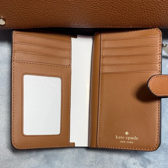 Kate Spade Lena Medium Satchel and Bifold Wallet Set - Picture 12 of 15